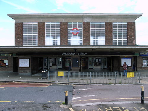 Oakwood tube station